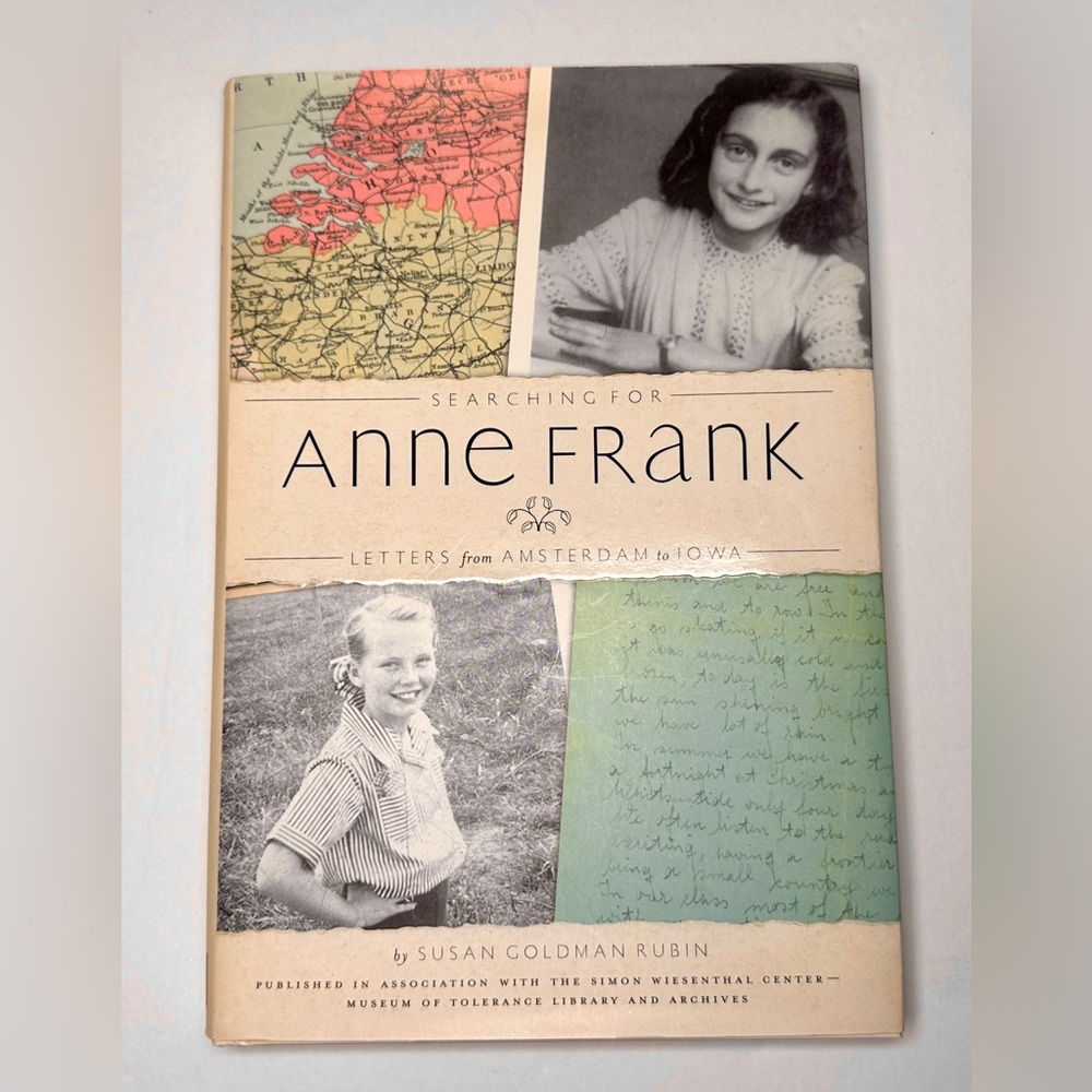 Searching for Anne Frank, Letters from Amsterdam to Iowa. Book